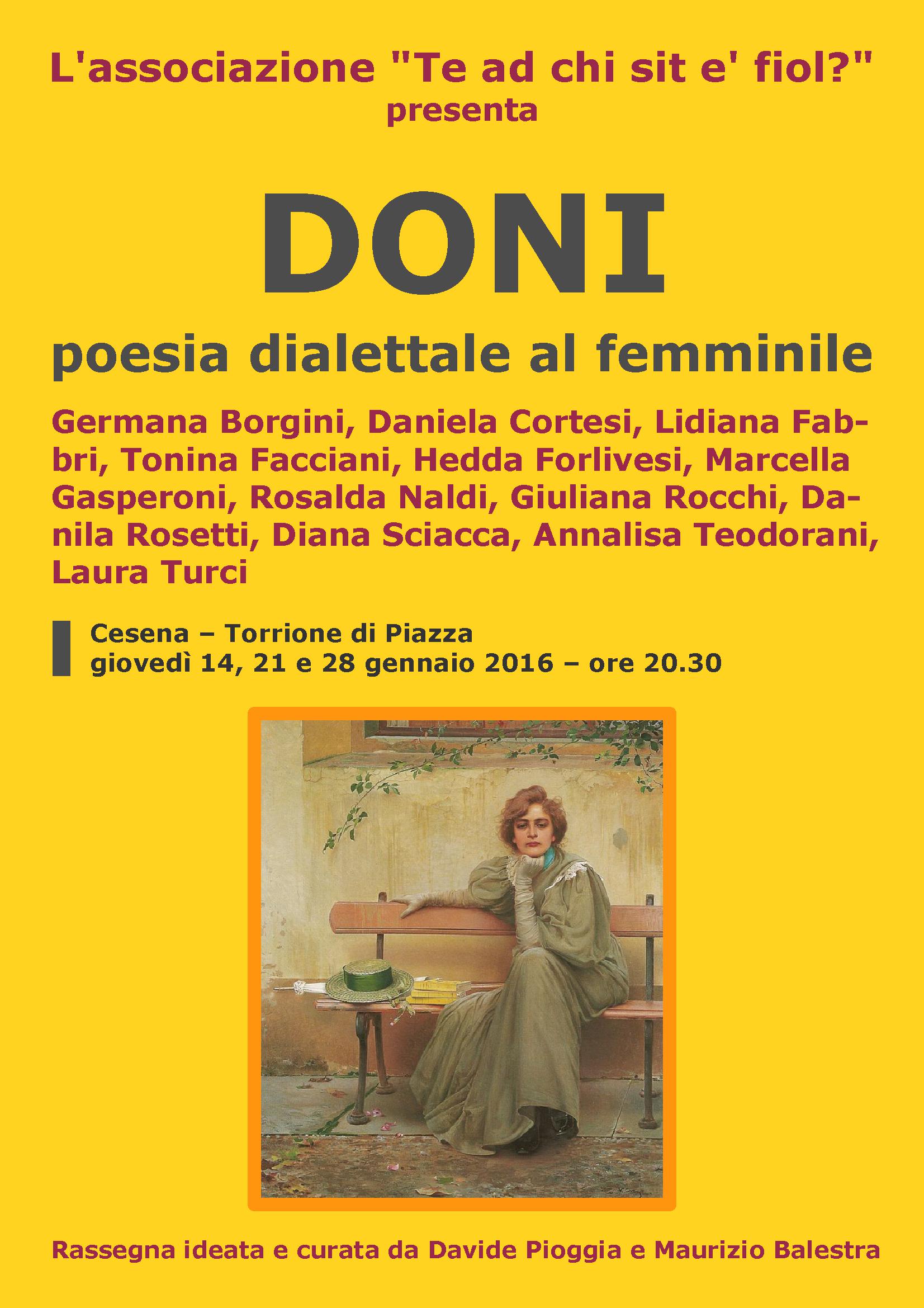 DONI locandina